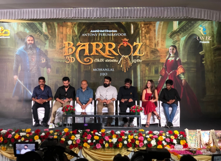 Barroz Movie Pooja Ceremony